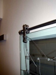 porta vetro tubolare acciaio scorrimento a vista vetra vetrate artistiche (4) 